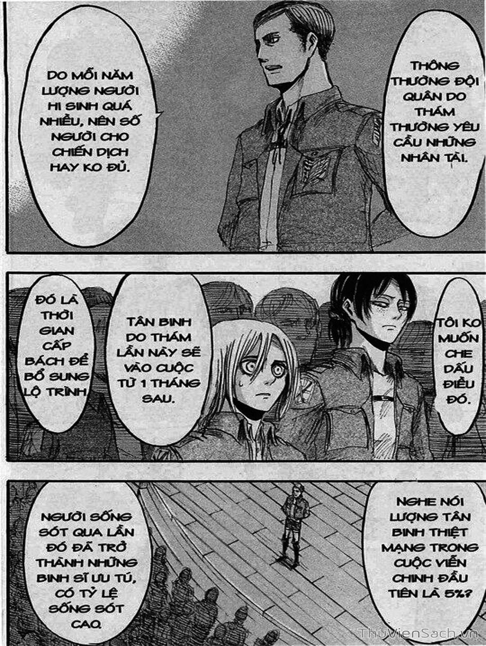 Truyện Tranh Đại Chiến Titan - Attack On Titan trang 8