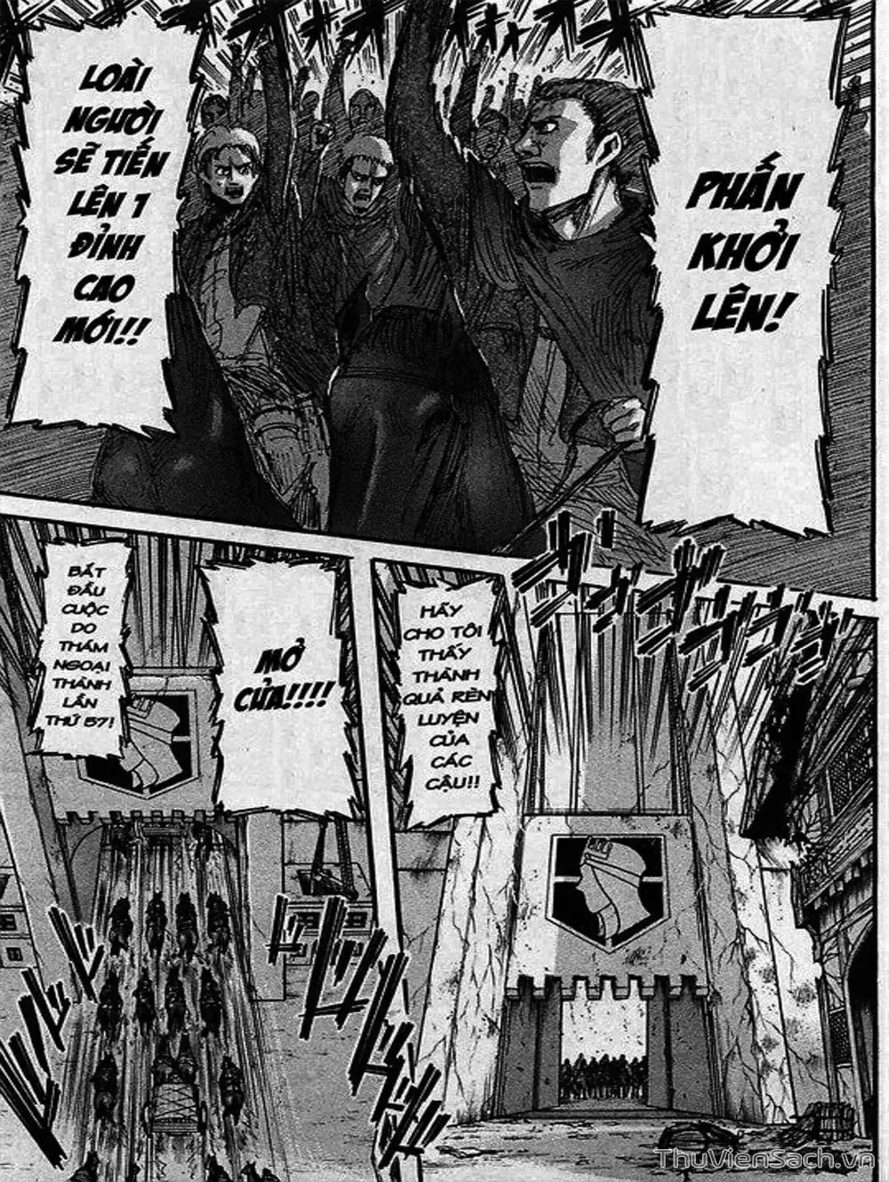 Truyện Tranh Đại Chiến Titan - Attack On Titan trang 8