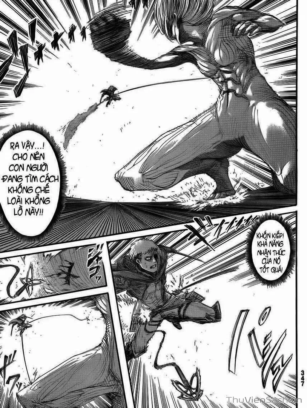 Truyện Tranh Đại Chiến Titan - Attack On Titan trang 8