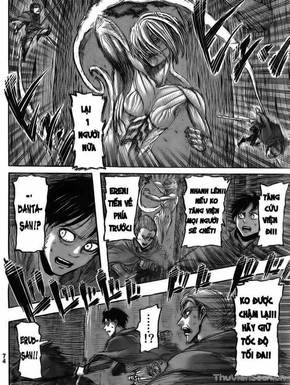 Truyện Tranh Đại Chiến Titan - Attack On Titan trang 8