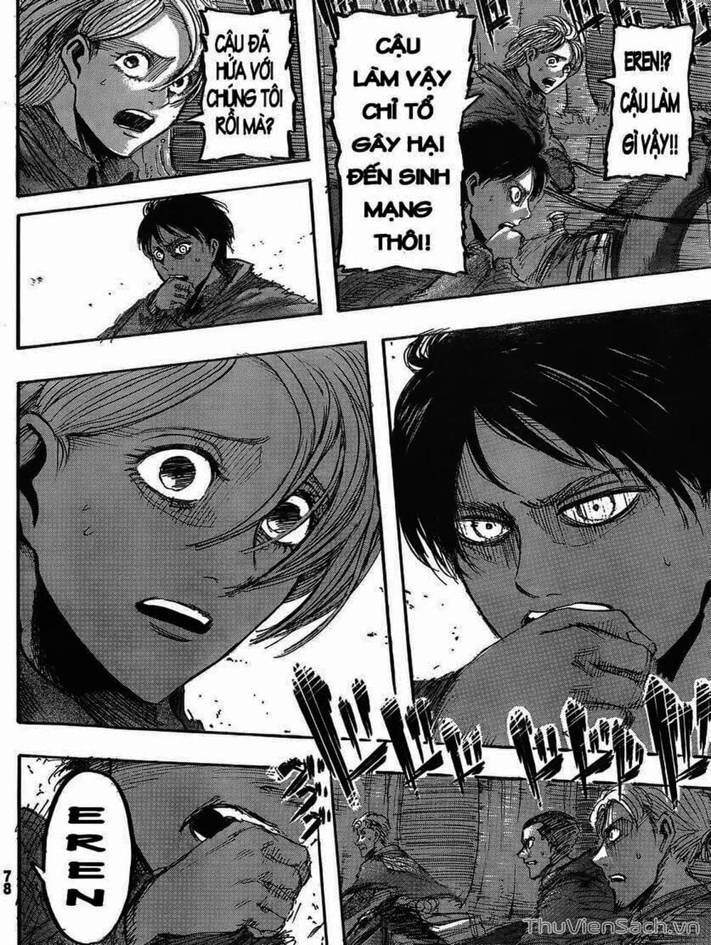 Truyện Tranh Đại Chiến Titan - Attack On Titan trang 8