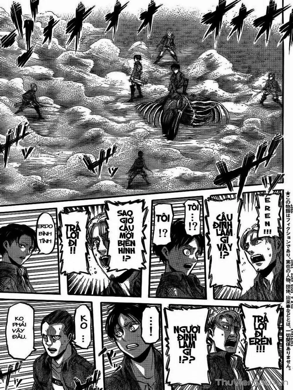 Truyện Tranh Đại Chiến Titan - Attack On Titan trang 8
