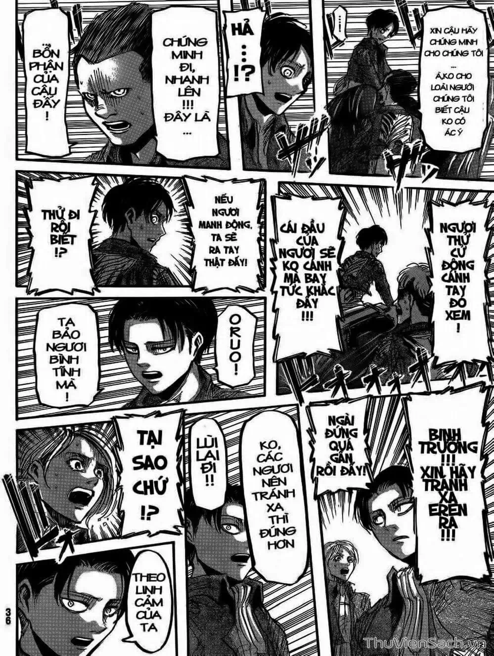 Truyện Tranh Đại Chiến Titan - Attack On Titan trang 8