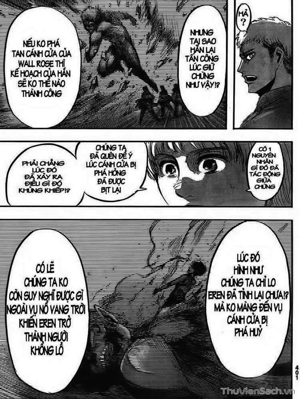 Truyện Tranh Đại Chiến Titan - Attack On Titan trang 8