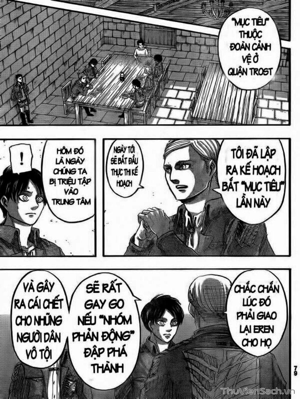 Truyện Tranh Đại Chiến Titan - Attack On Titan trang 8