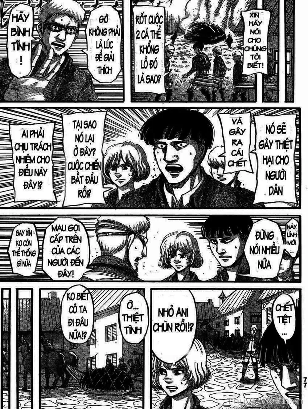 Truyện Tranh Đại Chiến Titan - Attack On Titan trang 8