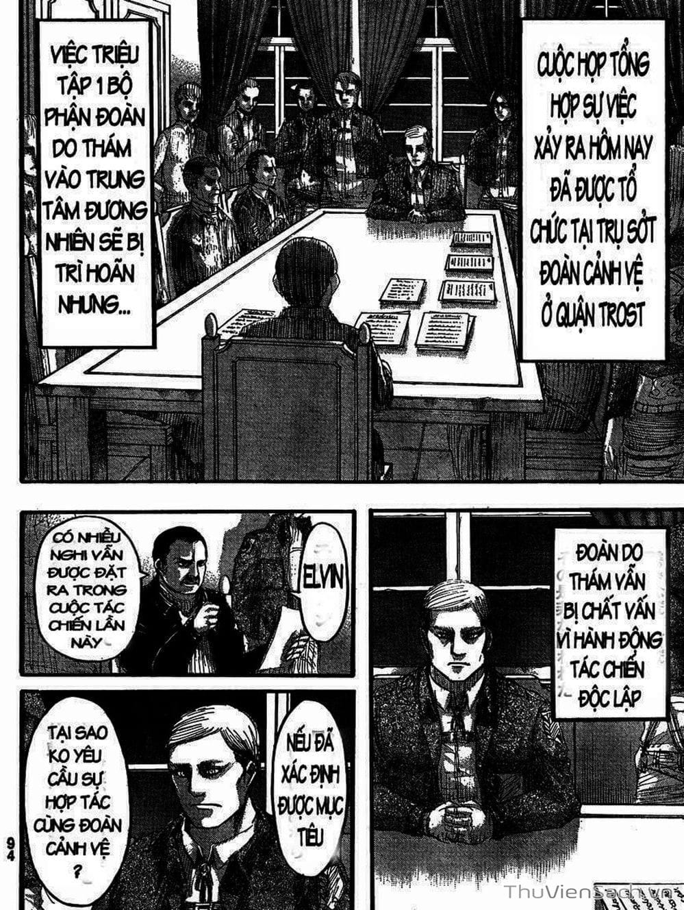 Truyện Tranh Đại Chiến Titan - Attack On Titan trang 8