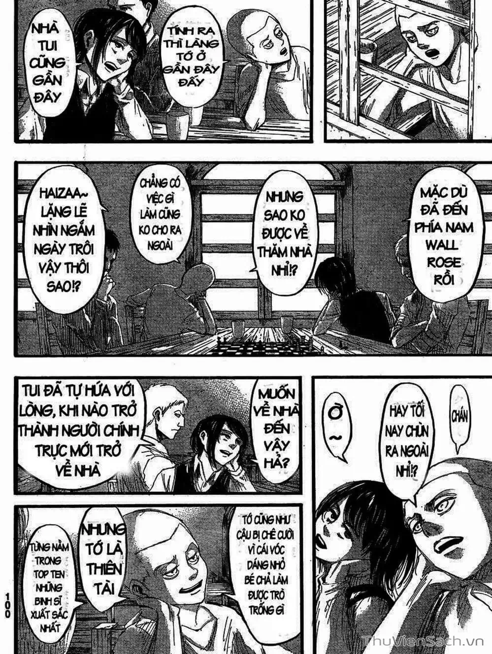 Truyện Tranh Đại Chiến Titan - Attack On Titan trang 8