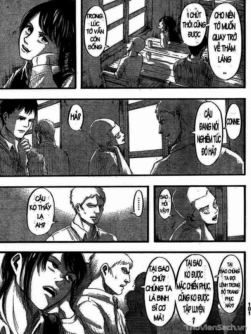Truyện Tranh Đại Chiến Titan - Attack On Titan trang 8