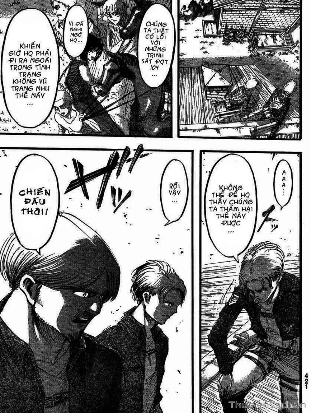 Truyện Tranh Đại Chiến Titan - Attack On Titan trang 8