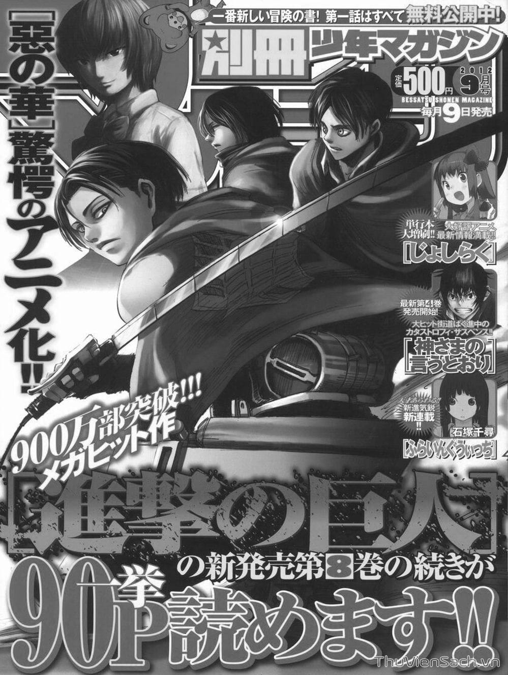 Truyện Tranh Đại Chiến Titan - Attack On Titan trang 8