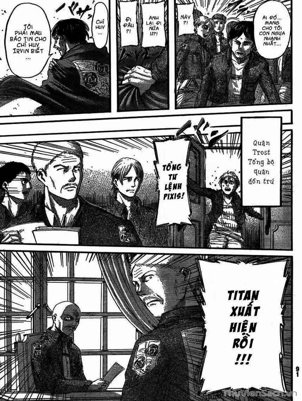 Truyện Tranh Đại Chiến Titan - Attack On Titan trang 8