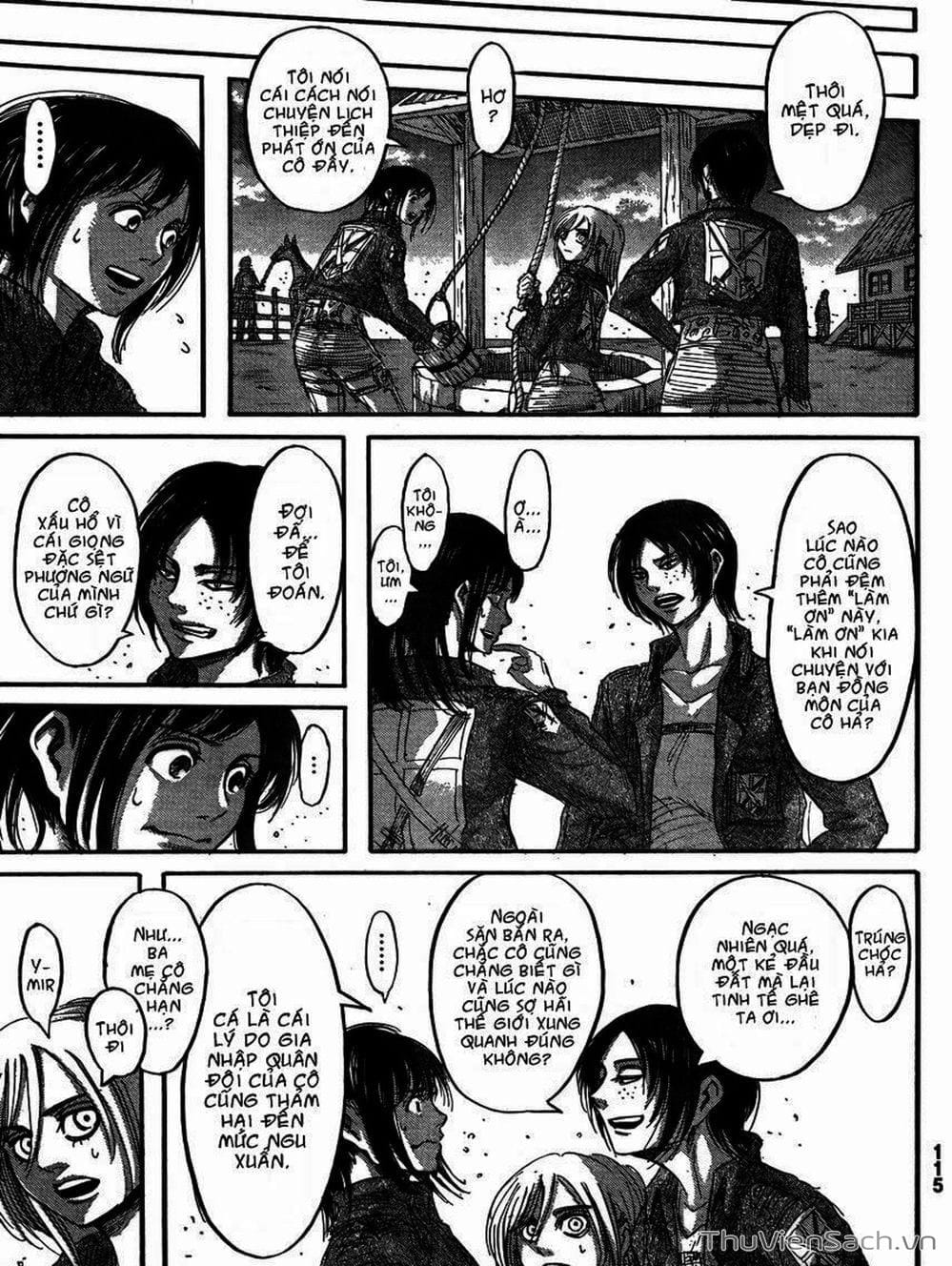 Truyện Tranh Đại Chiến Titan - Attack On Titan trang 8
