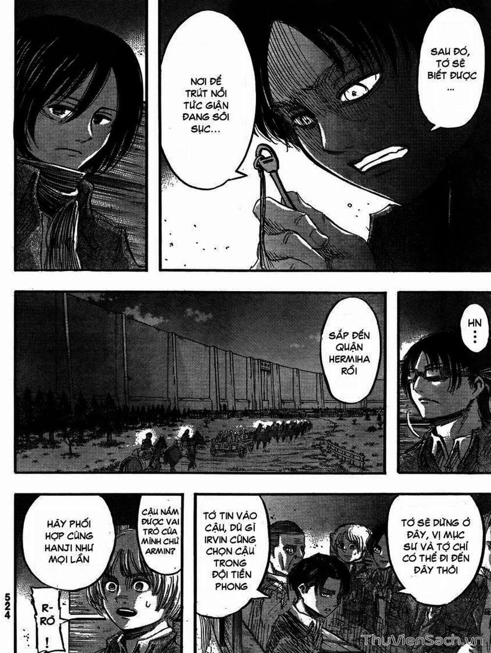 Truyện Tranh Đại Chiến Titan - Attack On Titan trang 8