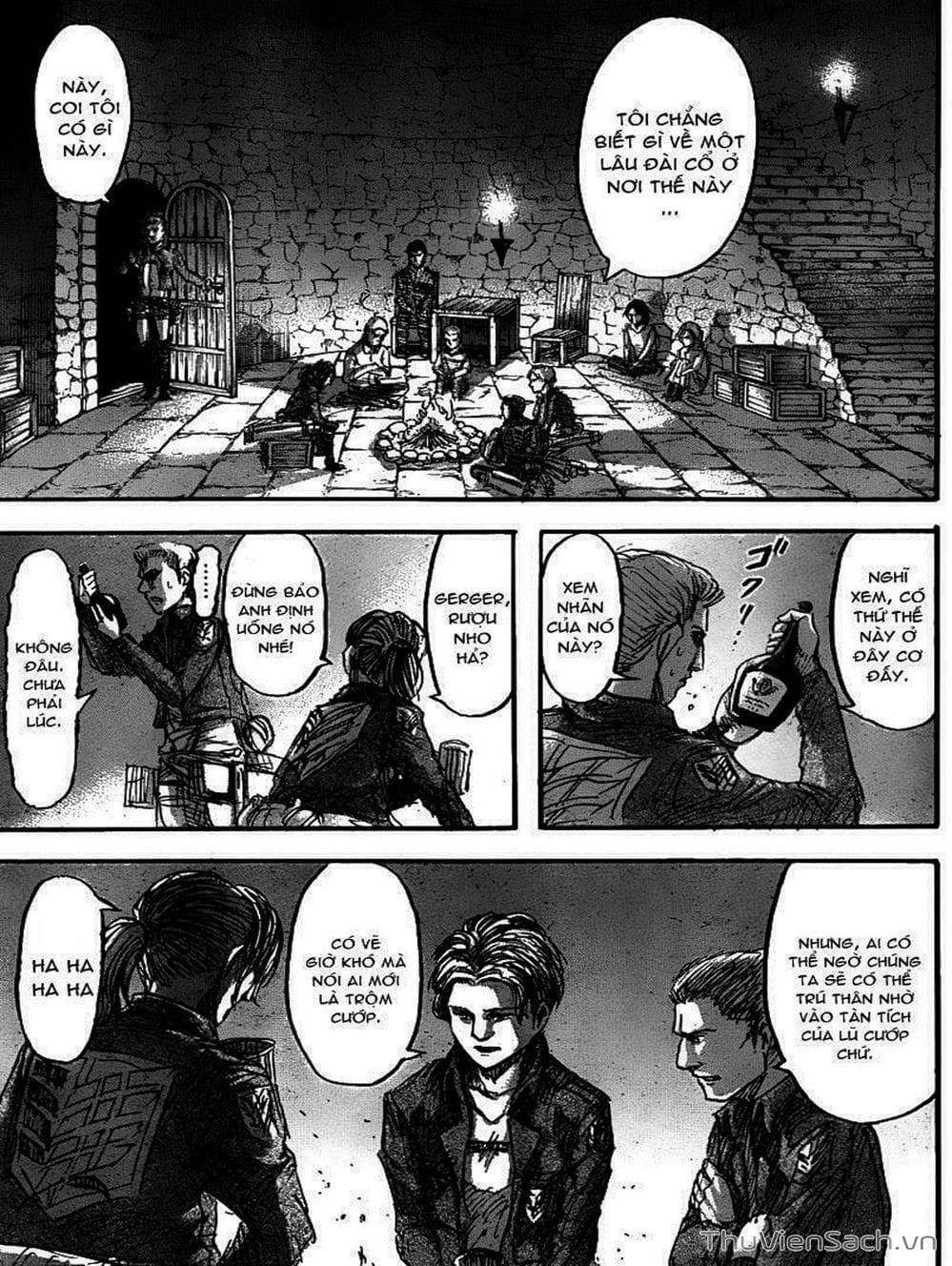Truyện Tranh Đại Chiến Titan - Attack On Titan trang 8