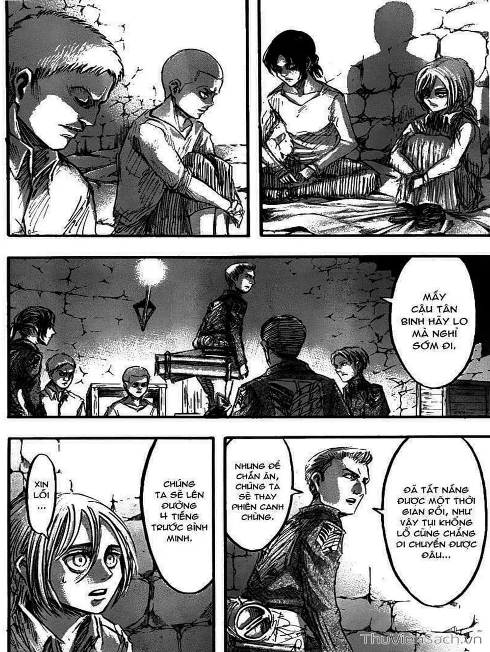 Truyện Tranh Đại Chiến Titan - Attack On Titan trang 8