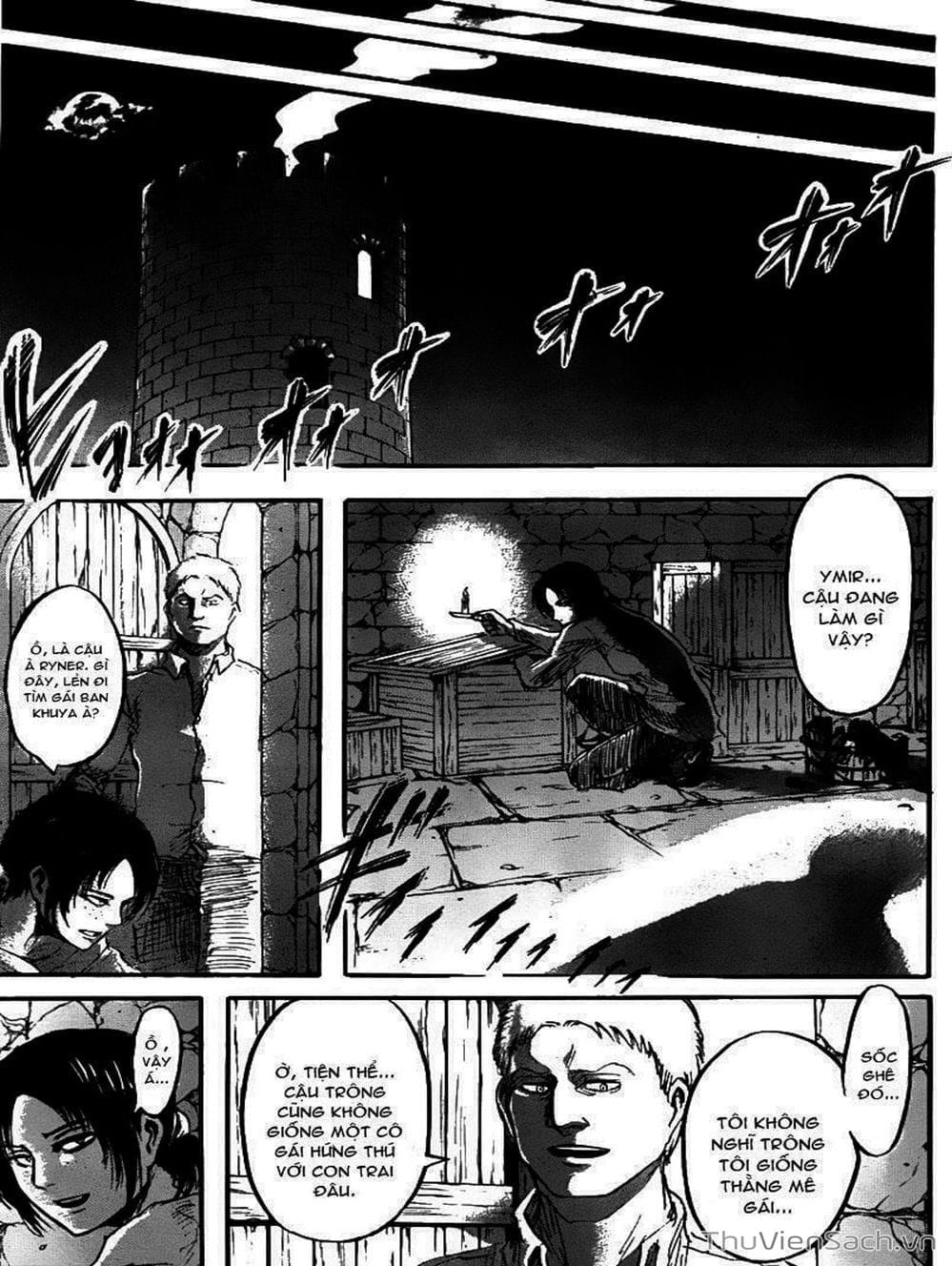 Truyện Tranh Đại Chiến Titan - Attack On Titan trang 8