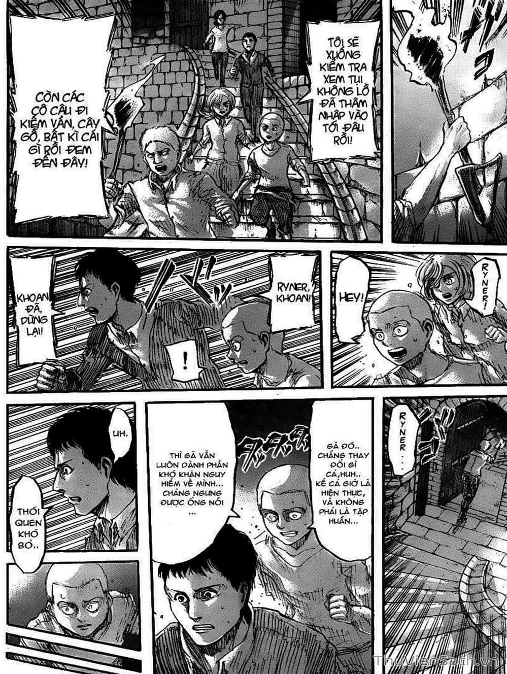 Truyện Tranh Đại Chiến Titan - Attack On Titan trang 8