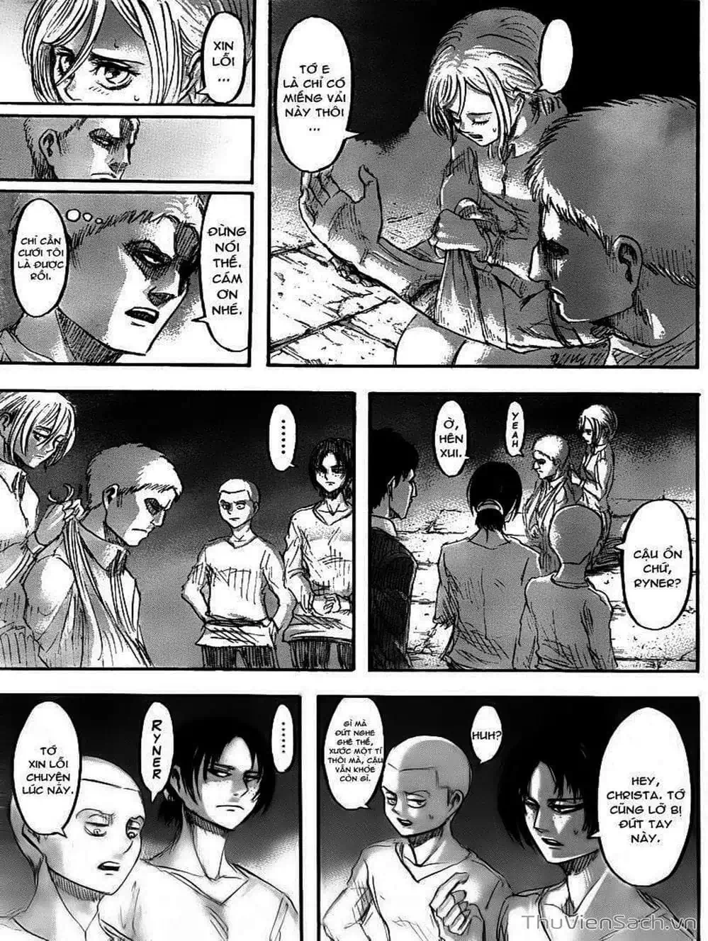Truyện Tranh Đại Chiến Titan - Attack On Titan trang 8