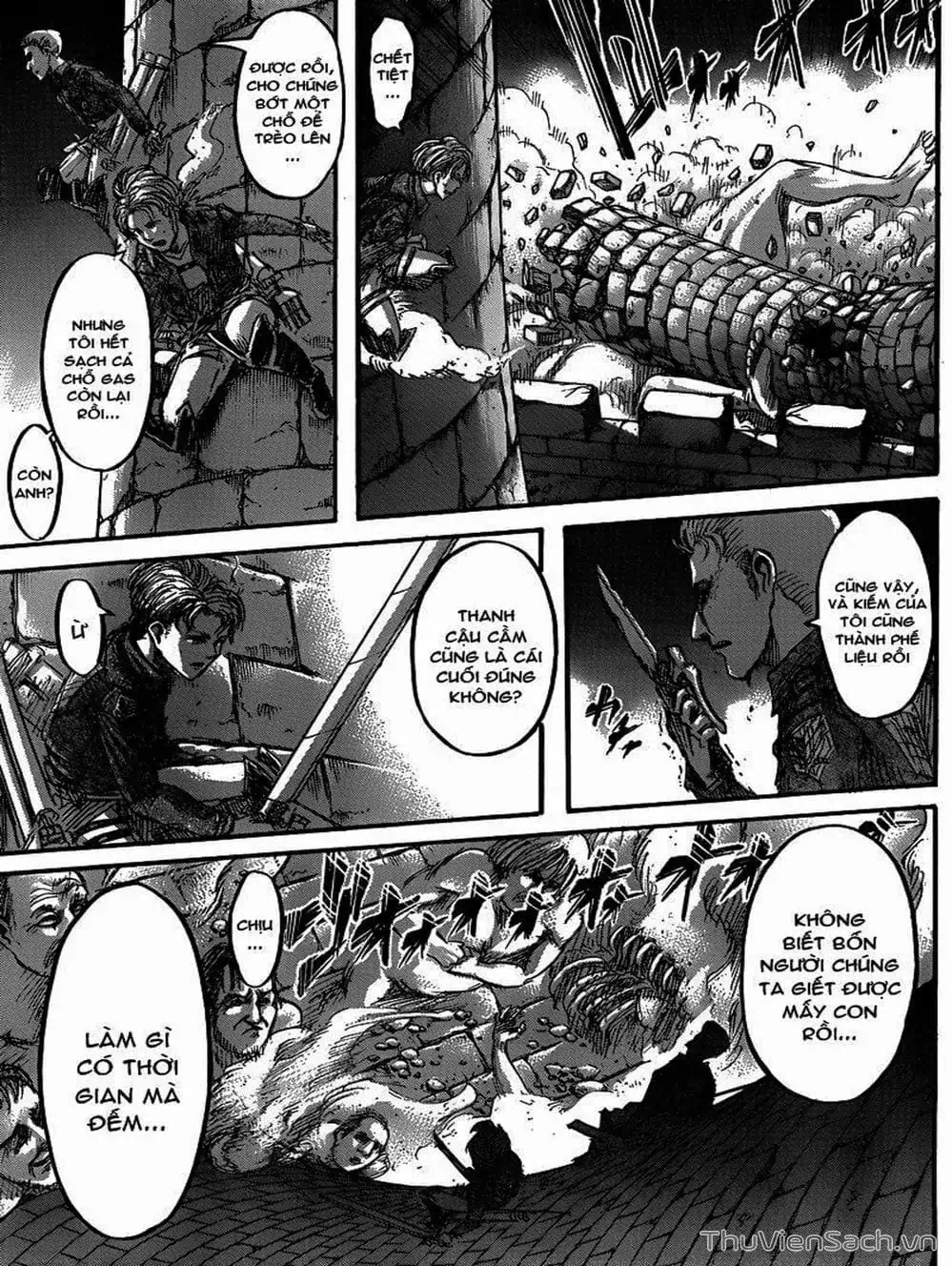 Truyện Tranh Đại Chiến Titan - Attack On Titan trang 8