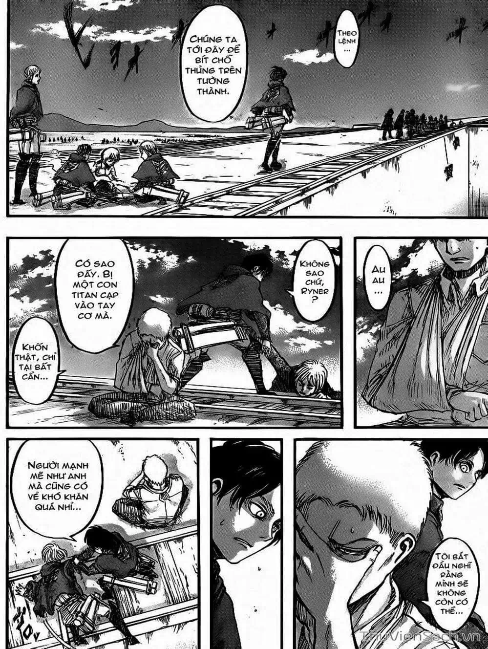 Truyện Tranh Đại Chiến Titan - Attack On Titan trang 8