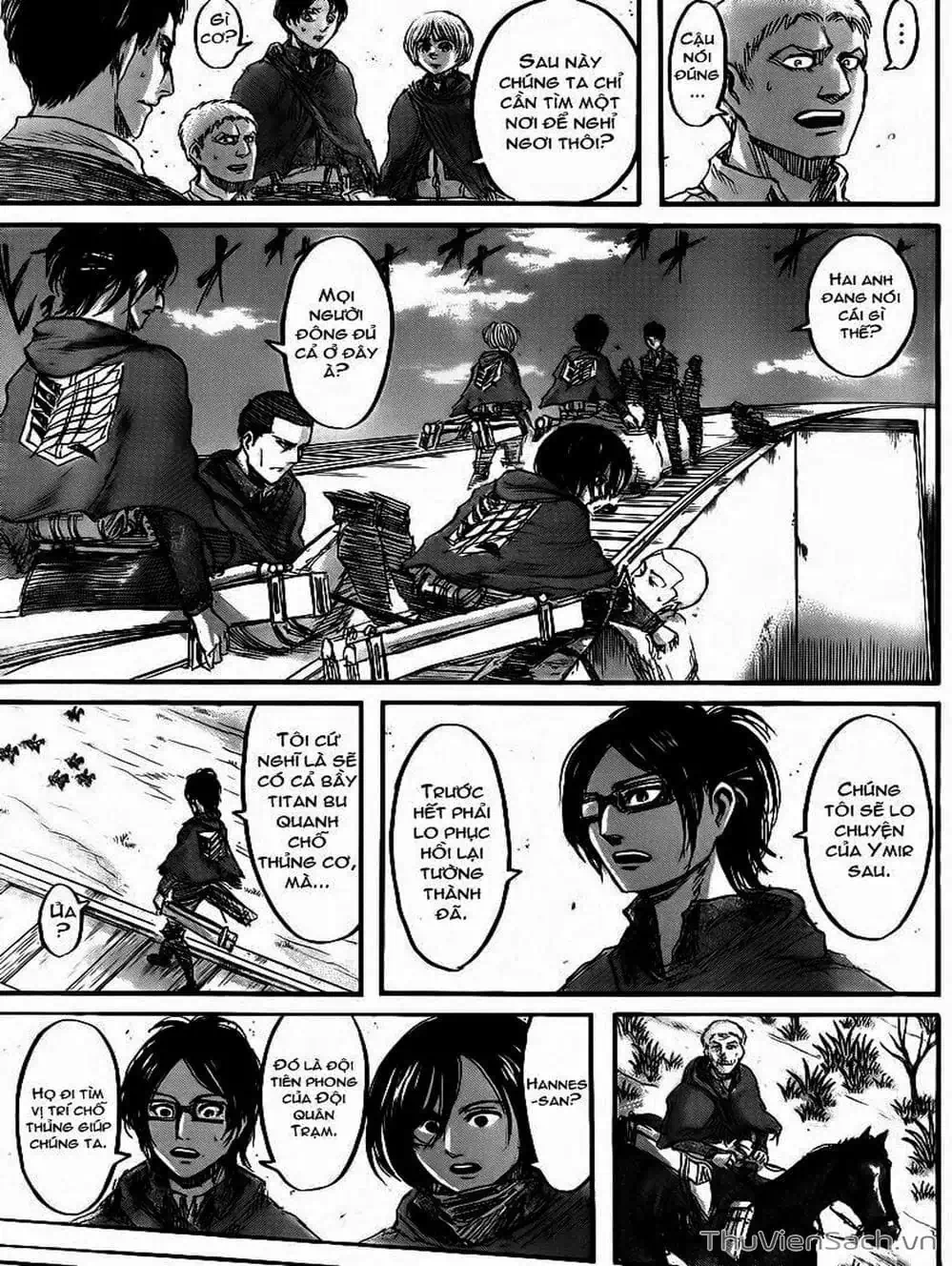 Truyện Tranh Đại Chiến Titan - Attack On Titan trang 8