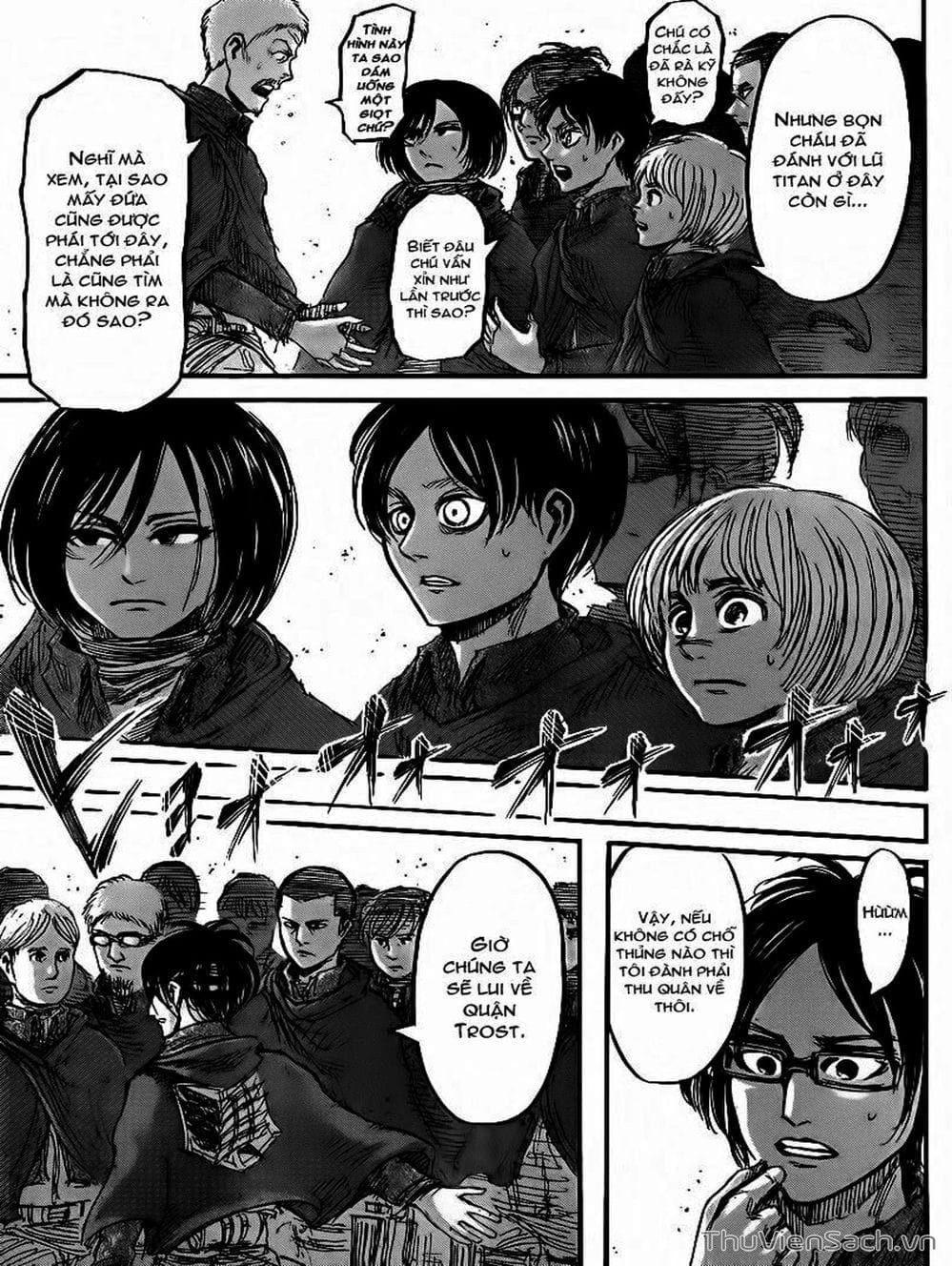 Truyện Tranh Đại Chiến Titan - Attack On Titan trang 8