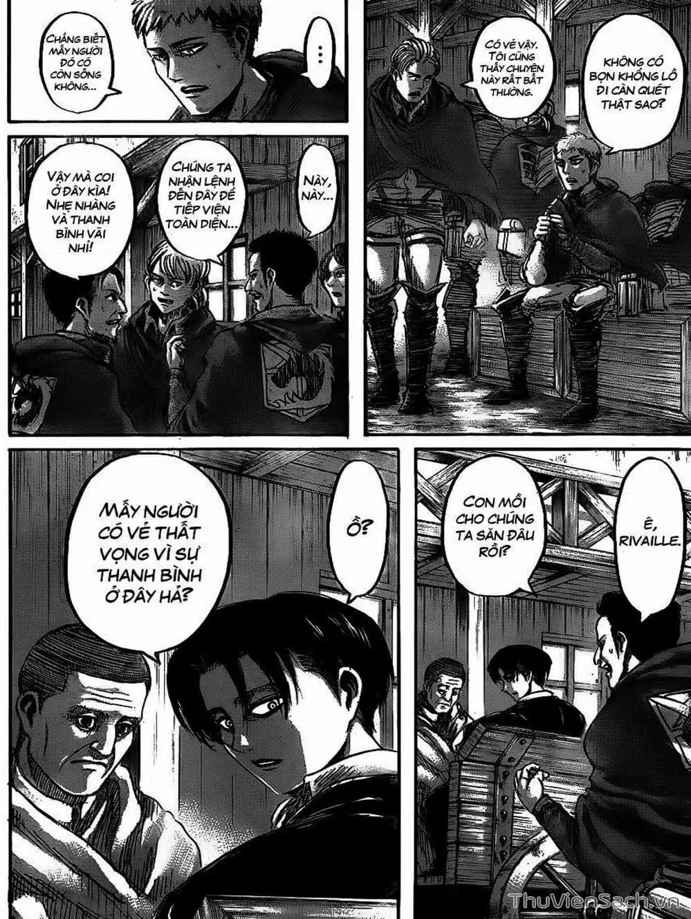 Truyện Tranh Đại Chiến Titan - Attack On Titan trang 8