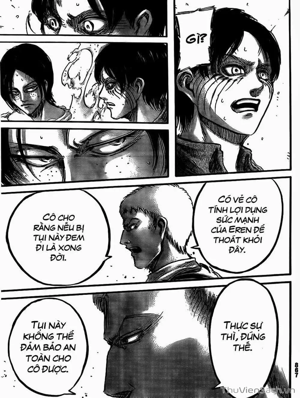 Truyện Tranh Đại Chiến Titan - Attack On Titan trang 8