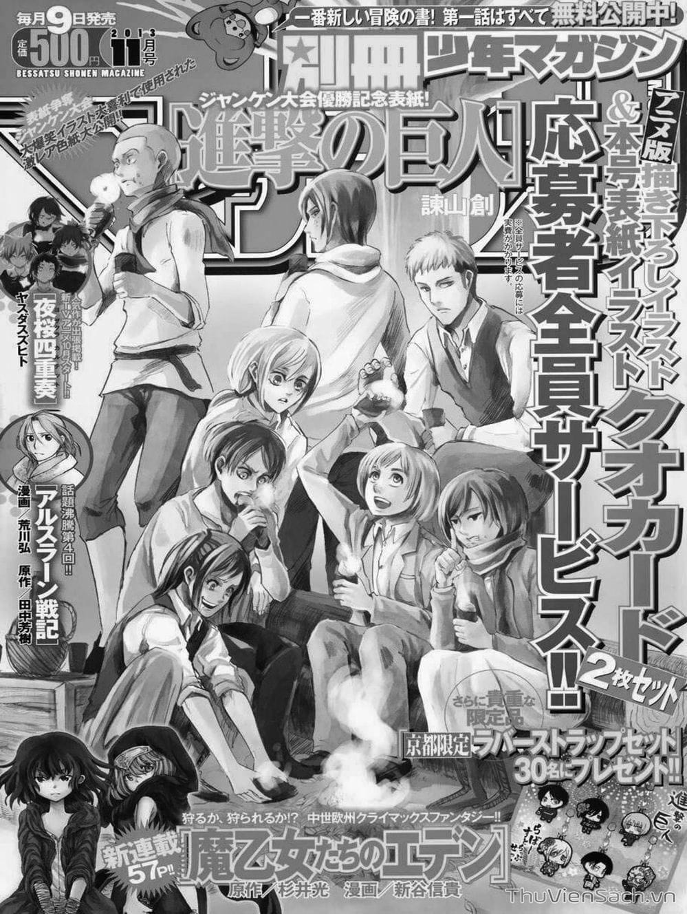 Truyện Tranh Đại Chiến Titan - Attack On Titan trang 8