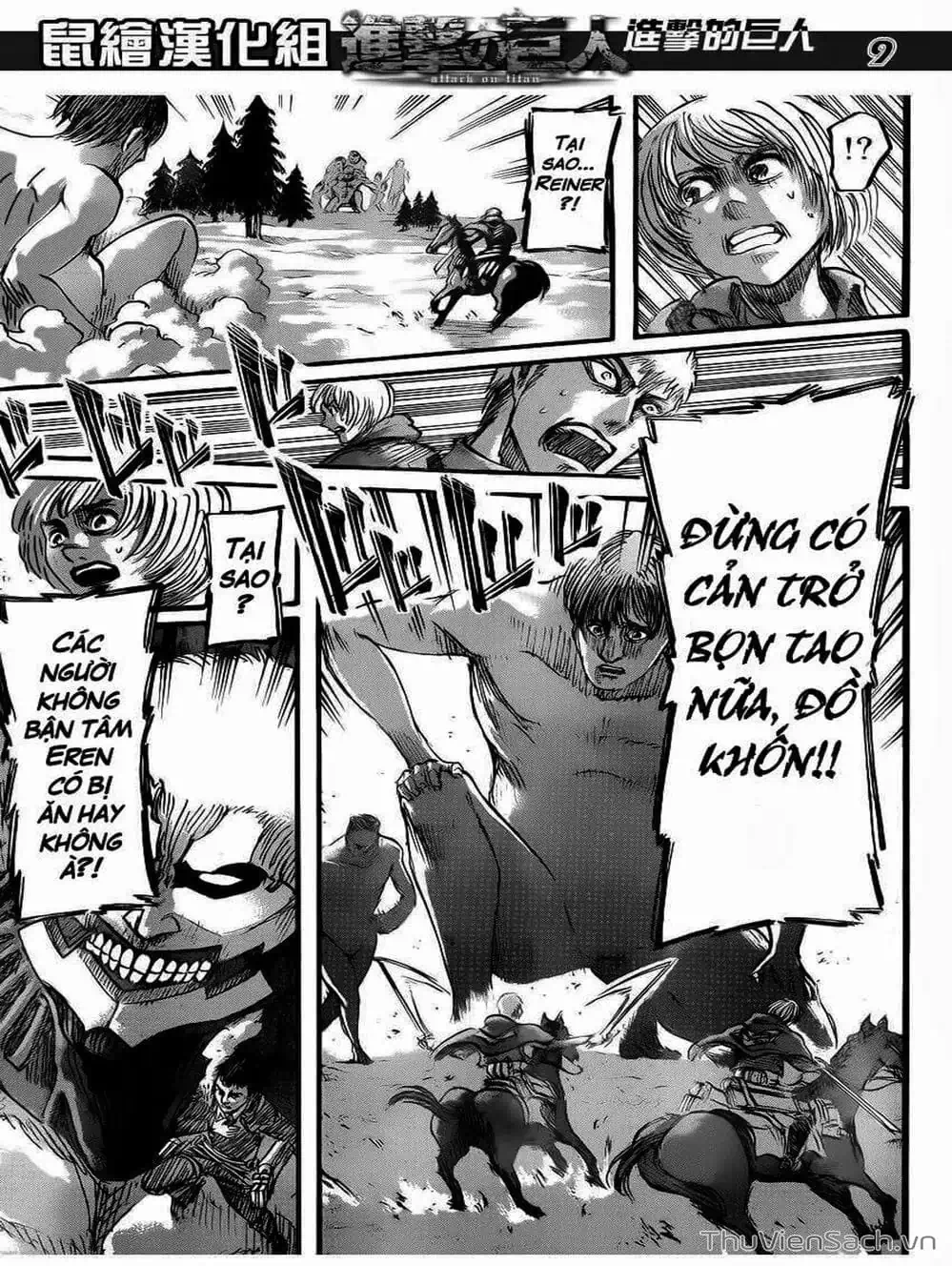 Truyện Tranh Đại Chiến Titan - Attack On Titan trang 8