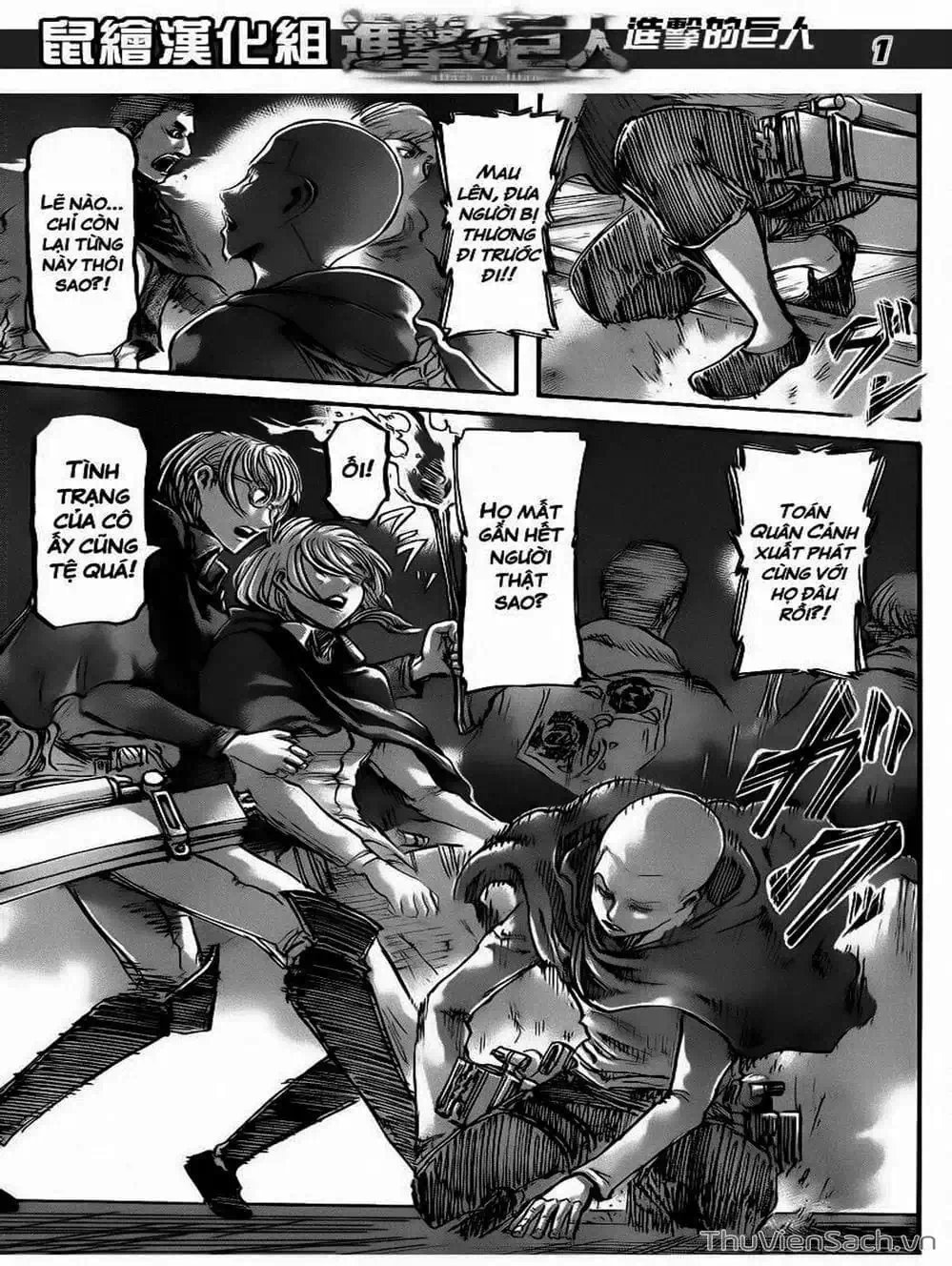 Truyện Tranh Đại Chiến Titan - Attack On Titan trang 8