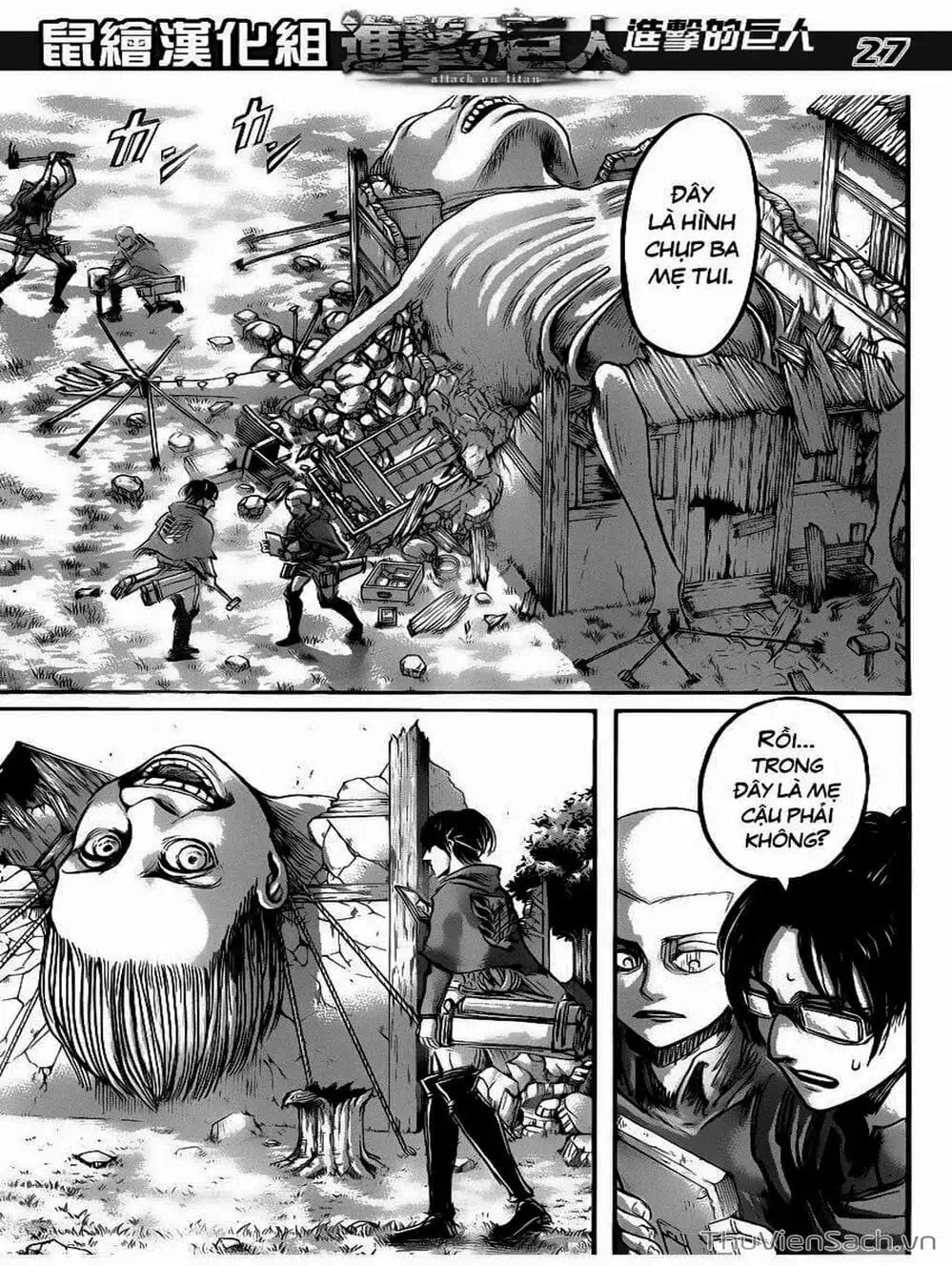 Truyện Tranh Đại Chiến Titan - Attack On Titan trang 8