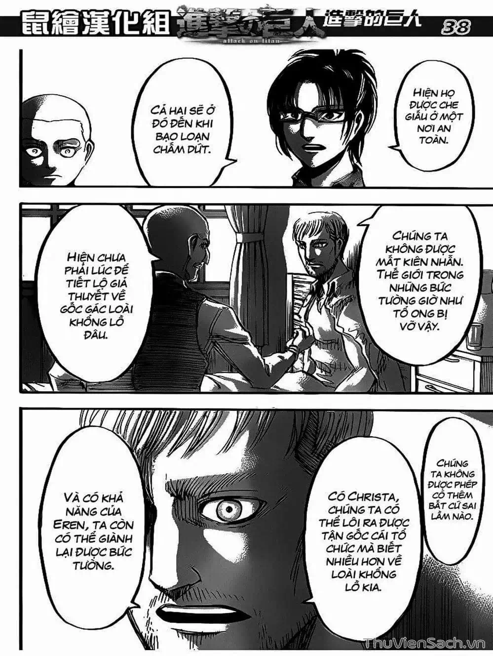 Truyện Tranh Đại Chiến Titan - Attack On Titan trang 8