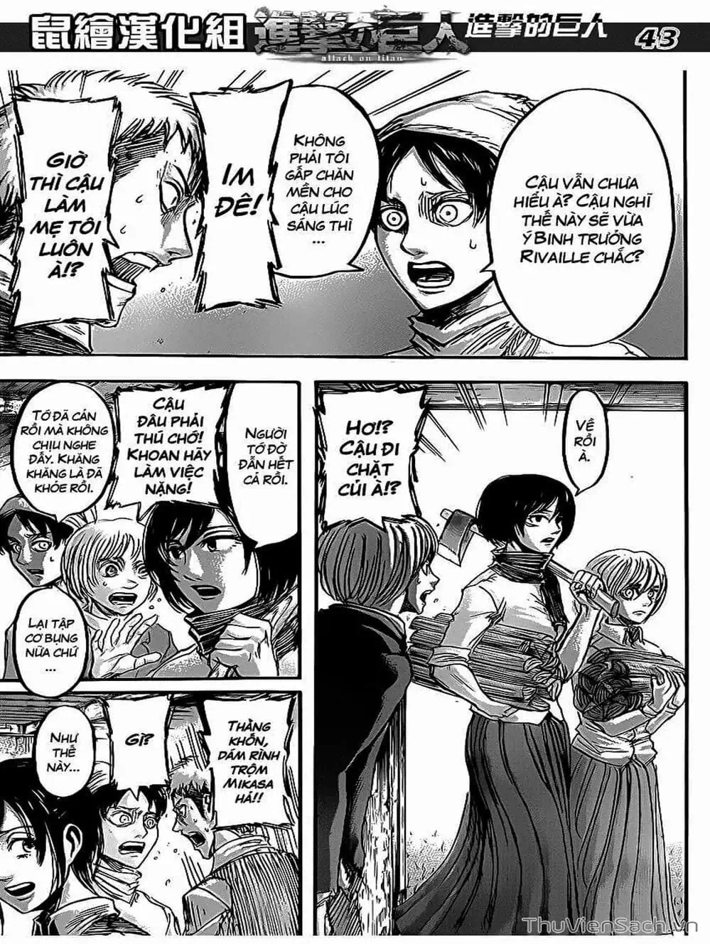 Truyện Tranh Đại Chiến Titan - Attack On Titan trang 8