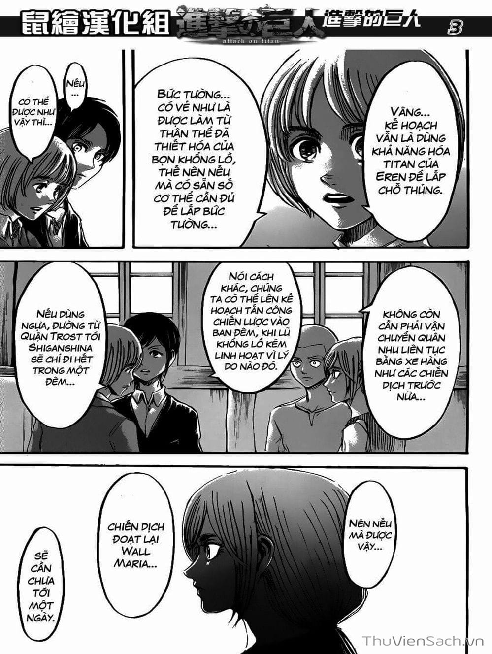 Truyện Tranh Đại Chiến Titan - Attack On Titan trang 8