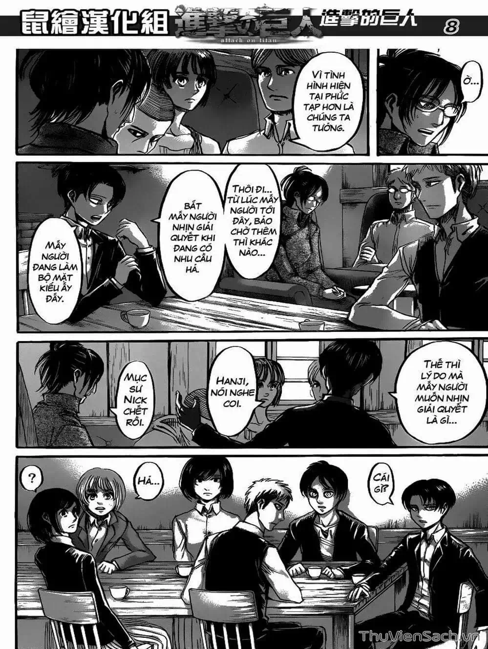 Truyện Tranh Đại Chiến Titan - Attack On Titan trang 8