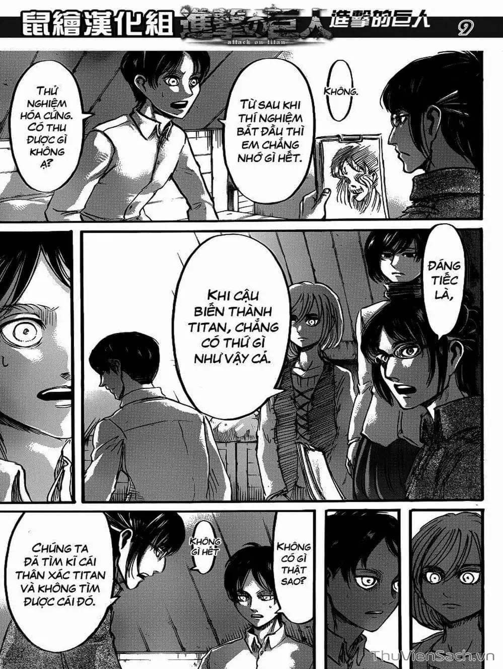 Truyện Tranh Đại Chiến Titan - Attack On Titan trang 8