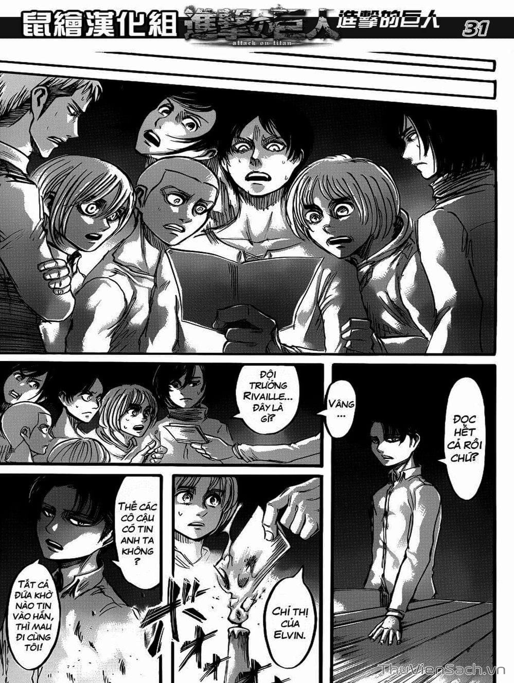 Truyện Tranh Đại Chiến Titan - Attack On Titan trang 8