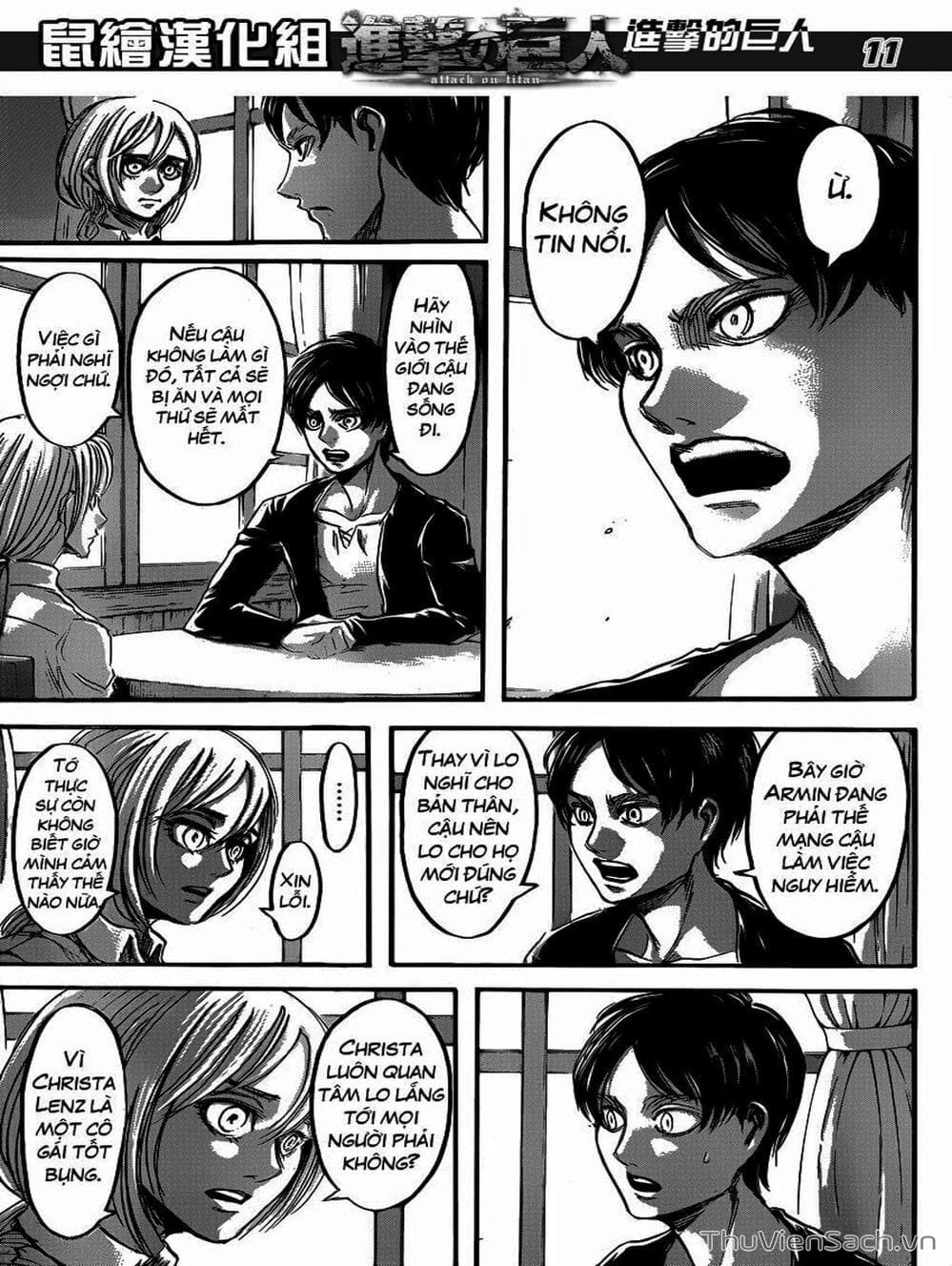 Truyện Tranh Đại Chiến Titan - Attack On Titan trang 8