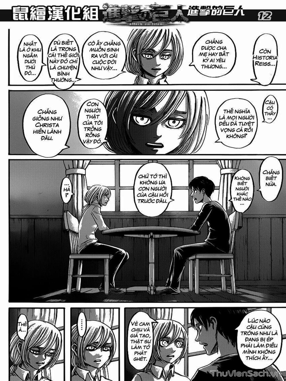 Truyện Tranh Đại Chiến Titan - Attack On Titan trang 8
