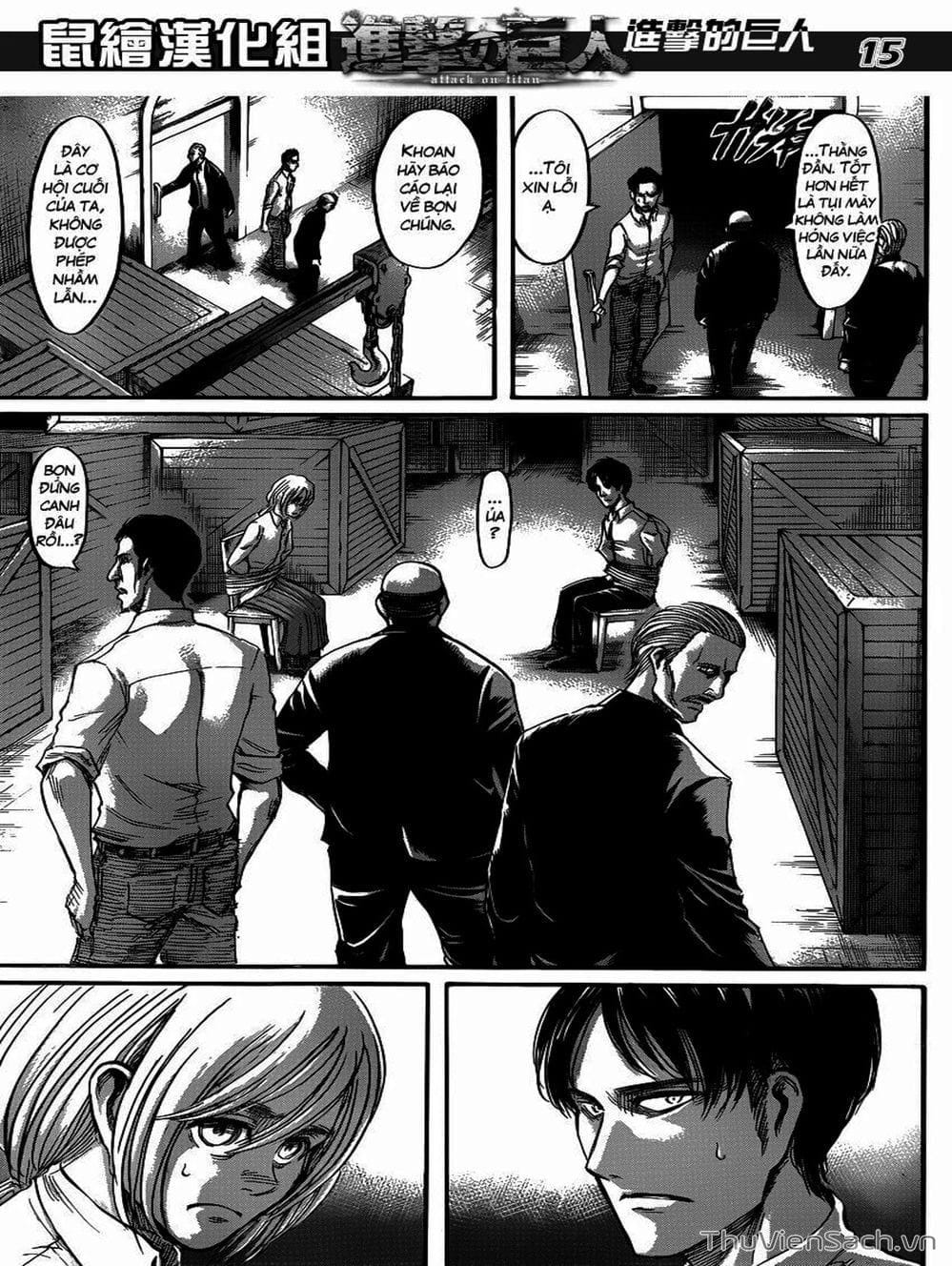 Truyện Tranh Đại Chiến Titan - Attack On Titan trang 8