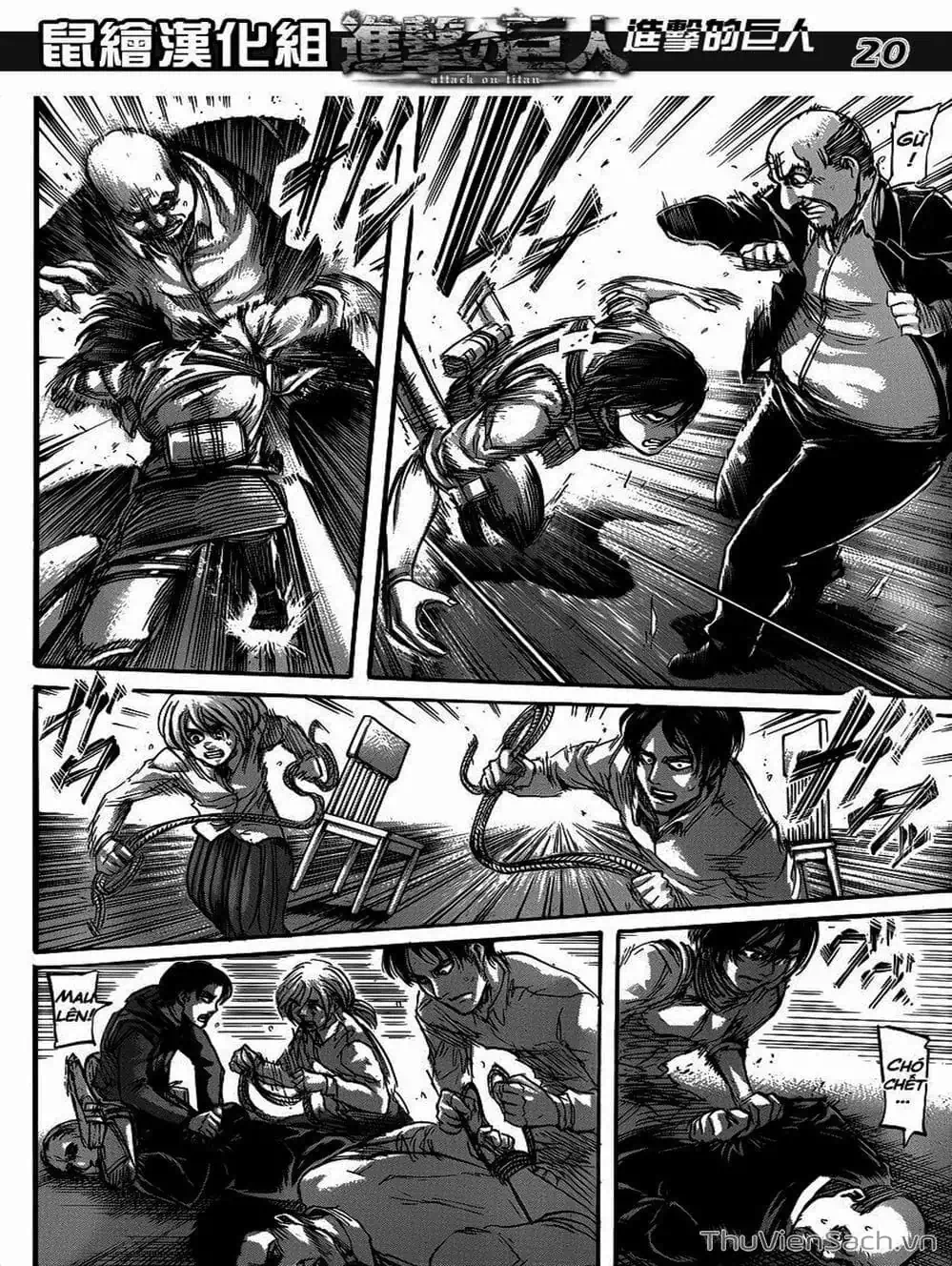 Truyện Tranh Đại Chiến Titan - Attack On Titan trang 8