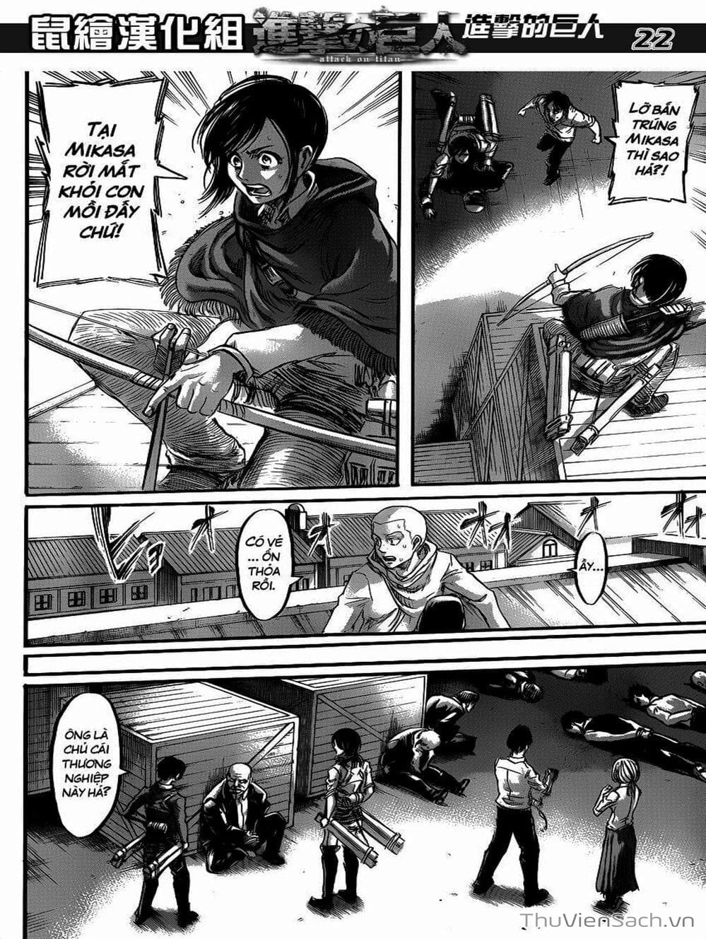 Truyện Tranh Đại Chiến Titan - Attack On Titan trang 8