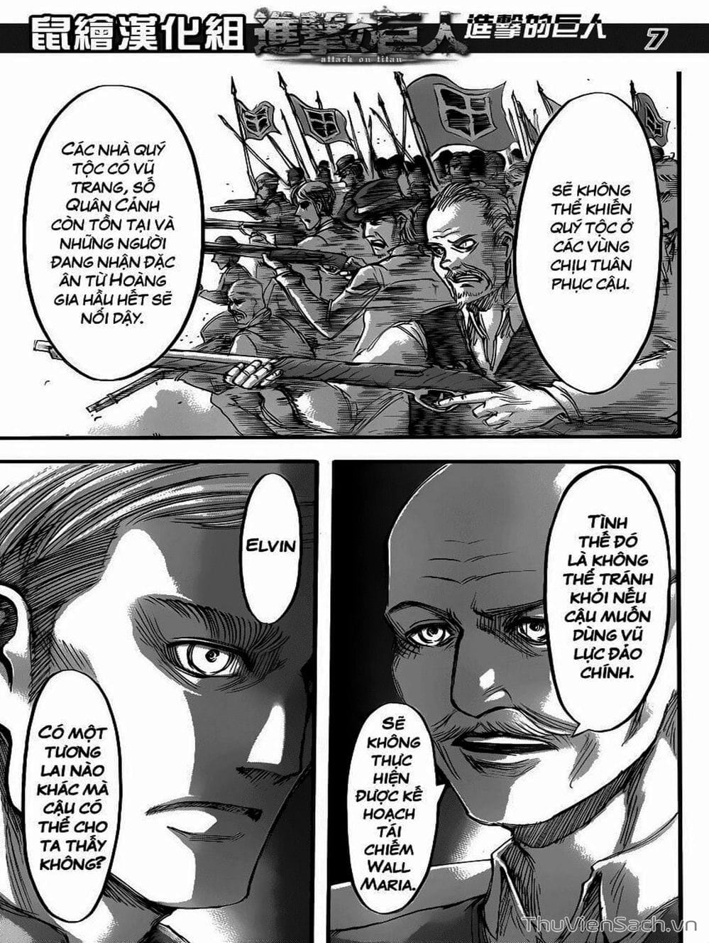 Truyện Tranh Đại Chiến Titan - Attack On Titan trang 8