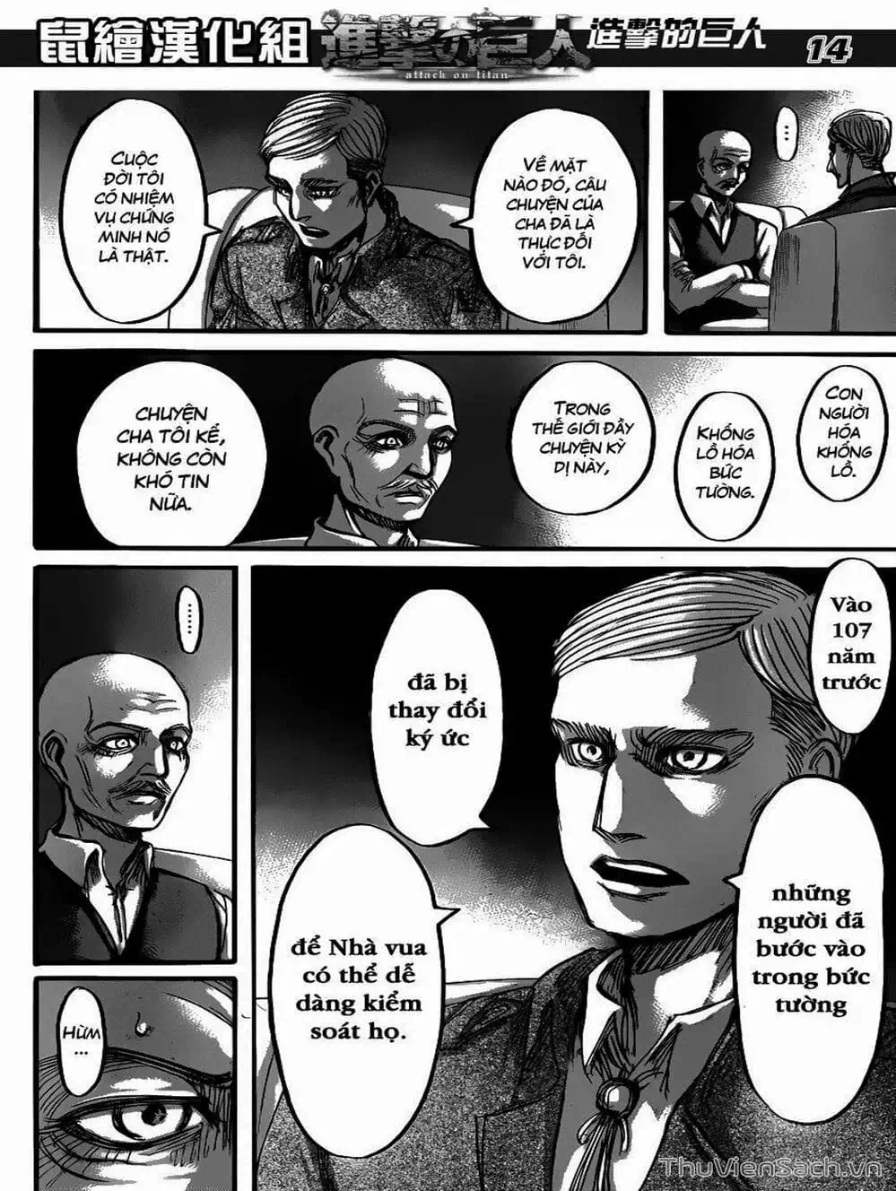 Truyện Tranh Đại Chiến Titan - Attack On Titan trang 8
