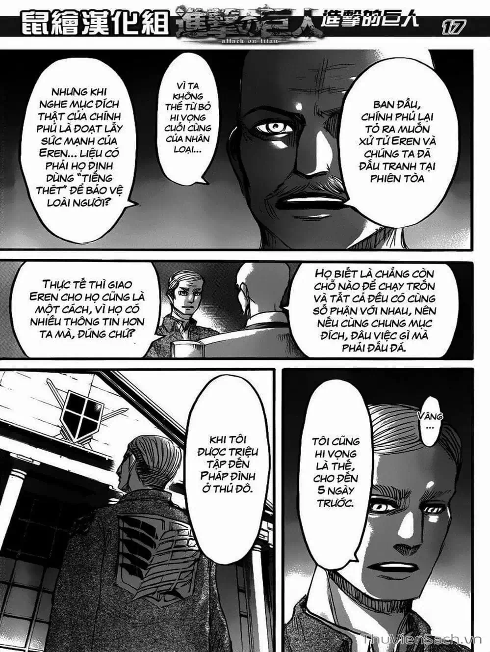 Truyện Tranh Đại Chiến Titan - Attack On Titan trang 8