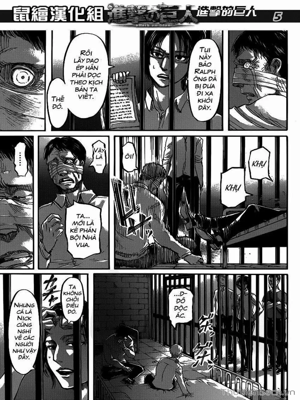 Truyện Tranh Đại Chiến Titan - Attack On Titan trang 8