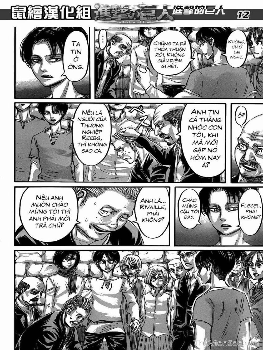Truyện Tranh Đại Chiến Titan - Attack On Titan trang 8