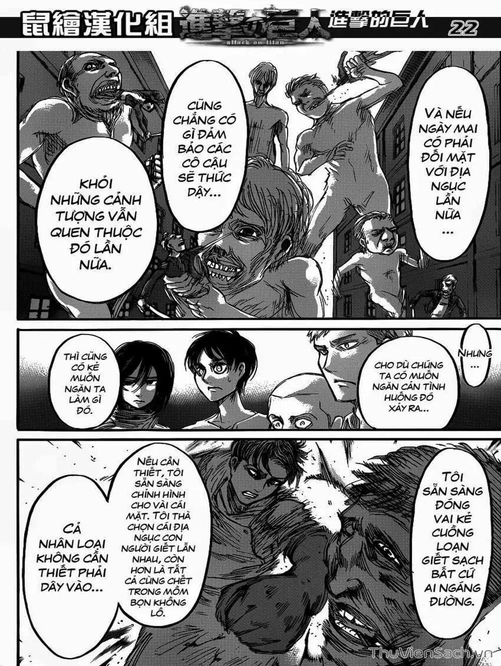 Truyện Tranh Đại Chiến Titan - Attack On Titan trang 8